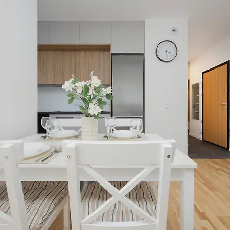 Air Conditioned In With Parking, Balcony And Bathtub By Renters * Βαρσοβία